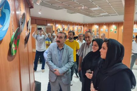 افتتاح نمایشگاه نقاشی «قلم جادویی» در آستارا