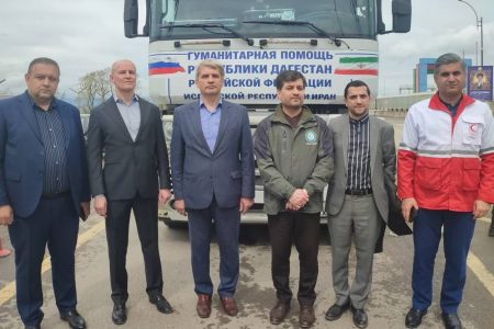 کمک‌های بشردوستانه جمهوری خودمختار داغستان به ایران رسید